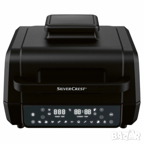 Уред 2 в 1 SilverCrest Air Fryer with Grill – хрупкаво, вкусно и без мазнина, снимка 13 - Друга електроника - 52093443
