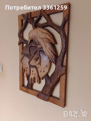 Ръчно изработена дърворезба , снимка 4 - Пана - 53821938