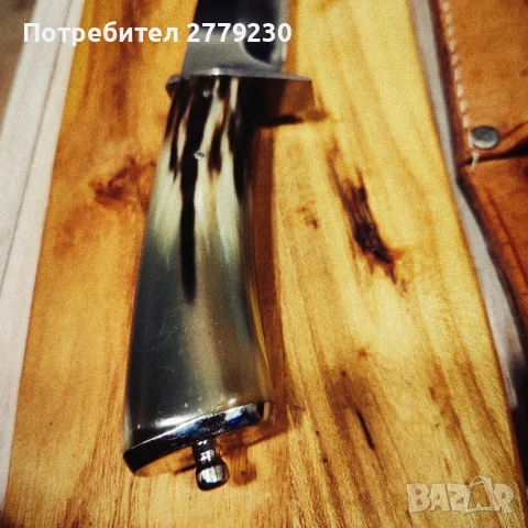Колекционерски, Ловен масивен нож Нов!, снимка 3 - Колекции - 50567444