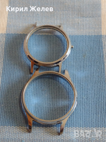 Две каси без стъкло за ръчен часовник за части колекция 43537, снимка 1 - Други - 44837021