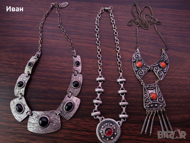 Колиета swarovski, етно колиета, индийски комплект със седеф , снимка 3 - Колиета, медальони, синджири - 36017102