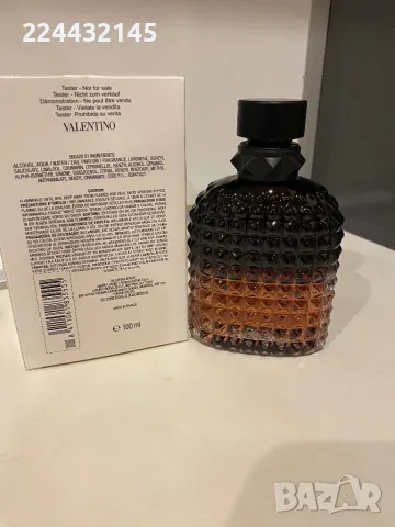 valentino uomo born in roma intense 100 ml EDP Tester , снимка 3 - Мъжки парфюми - 49596892
