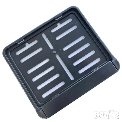 Черна PVC стойка за мото номер до 160 x 200 mm