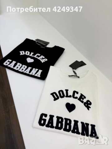 Тениска D&G, снимка 2 - Тениски - 53852004