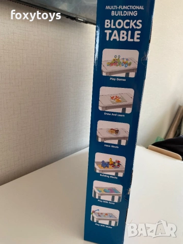 Комплект масичка, конструктор и столче - динозавър, снимка 4 - Конструктори - 53564609