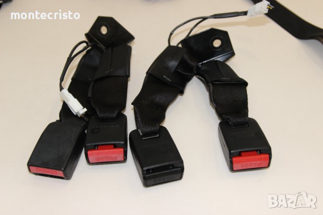 Комплект задни колани Nissan Qashqai J10 (2007-2014г) заден ляв колан заден десен колан Нисан Кашкай, снимка 4 - Части - 41529943