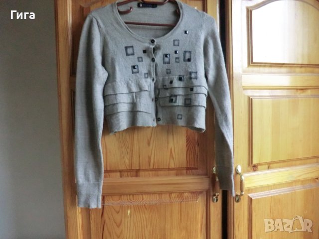 къса жилетка 35%лана, снимка 1