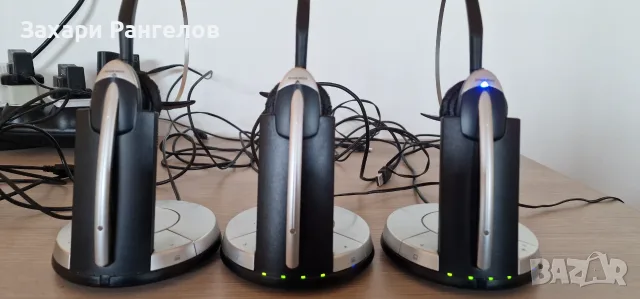 🎧 3 безжични слушалки Jabra GN9350/GN9350e с бази – работещи