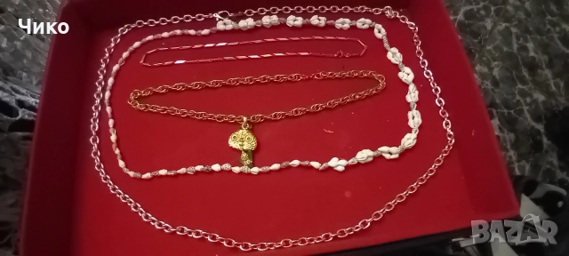 Стари 4бр женски колиета, снимка 2 - Антикварни и старинни предмети - 52852270