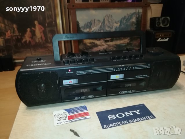 CROWN-КАСЕТОФОН 2407231130, снимка 13 - Радиокасетофони, транзистори - 41640765