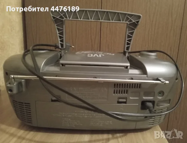 JVC mp3-радио,касетофон,cd, снимка 3 - Радиокасетофони, транзистори - 56366806