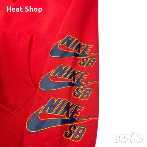 Мъжки суичър Nike SB Tripple Stack Pullover Hoodie, снимка 2 - Суичъри - 52087773