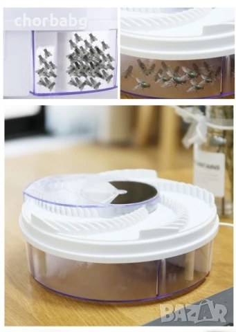 Капан за мухи, безопасен, нетоксичен,  лесно преносим и ефикасен, снимка 8 - Други стоки за дома - 50724145