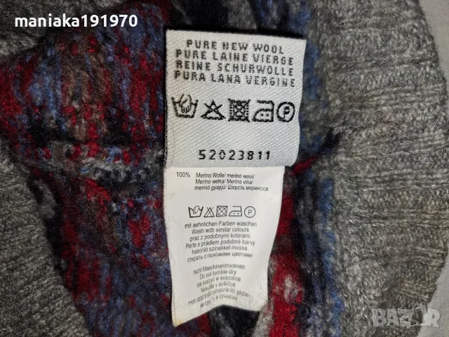 Зимна шапка мерино 100% Merino Wool, снимка 6 - Шапки - 47920725