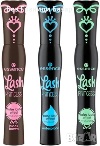 Нова essence Lash Princess trio спирала за мигли обем и дължина fibre четка, снимка 3 - Декоративна козметика - 53518619