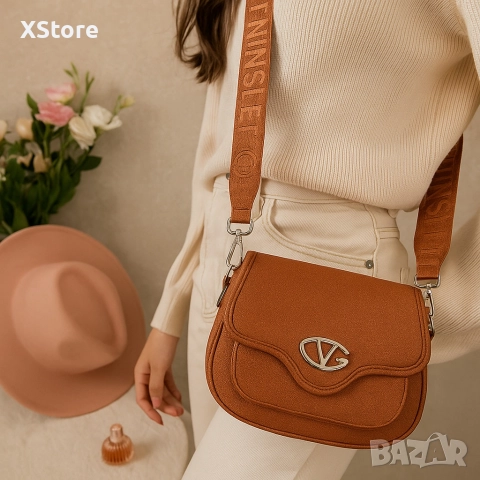 Ежедневна дамска чанта с регулируема дръжка, снимка 6 - Чанти - 52585814