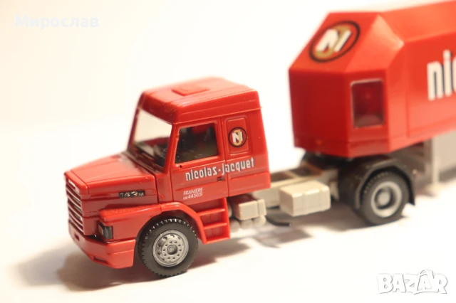 HERPA H0 1/87 SCANIA КАМИОН МОДЕЛ ТРАНСПОРТ НА СТЪКЛО, снимка 3 - Колекции - 50964867