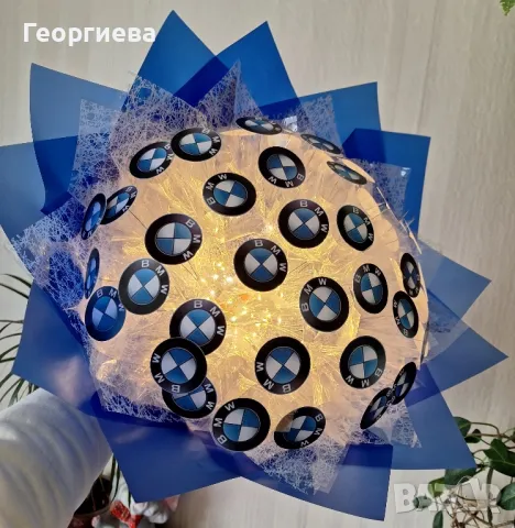 Светещи,ръчно изработени букети "DESS" 🦋💐, снимка 11 - Други - 49420084