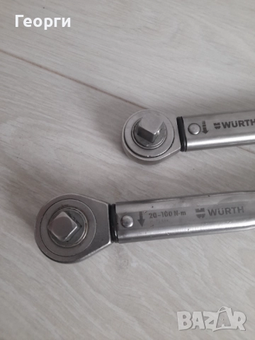 Würth, 1/2'', 20-100 Nm динамометрични ключове, снимка 2 - Ключове - 52021240