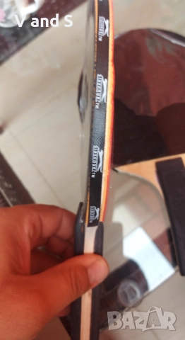 Хилки за тенис на маса Slazenger, 2 броя с целофаните по тях, снимка 3 - Тенис - 51846723