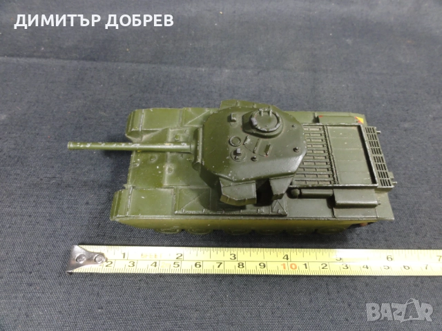 СТАРА РЕТРО МЕТАЛНА КОЛИЧКА ТАНК CENTURION TANK MECCANO DINKY SUPERTOYS, снимка 8 - Колекции - 52361047