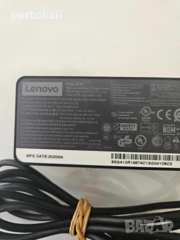 +Гаранция! Зарядно захранване захранващ адаптер лаптоп Lenovo Леново Type C , снимка 11 - Друга електроника - 50035261