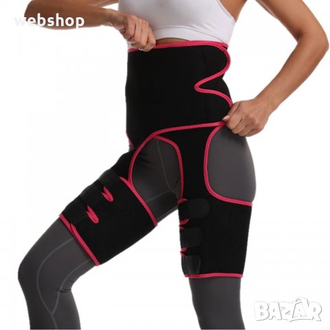 Неопренови надбедреници с колан ADJUSTABLE ONE PIECE WAISTBAND, снимка 4 - Спортна екипировка - 34236755