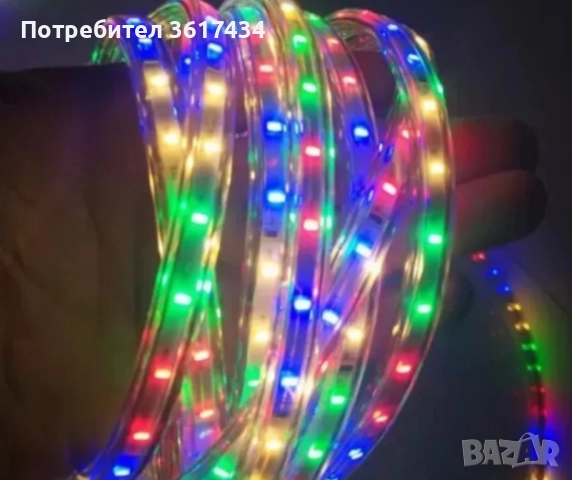 Коледен маркуч тип лента SMD, снимка 2 - Декорация за дома - 52685228