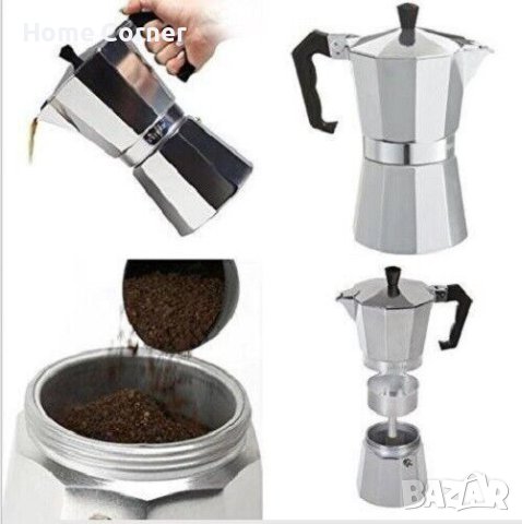 Кубинска кафеварка 12 кафета алуминиева