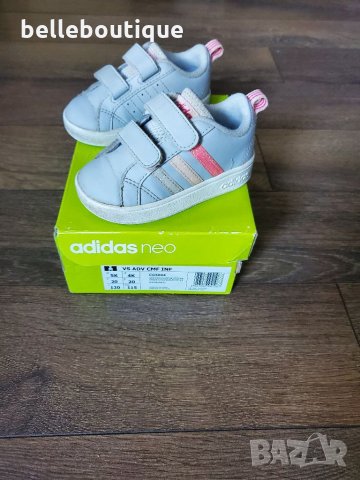 Бебешки маратонки Адидас Нео Adidas Neo 20 номер, снимка 4 - Детски маратонки - 33815707