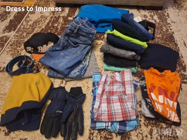 Голям детски сет дрехи 128/134