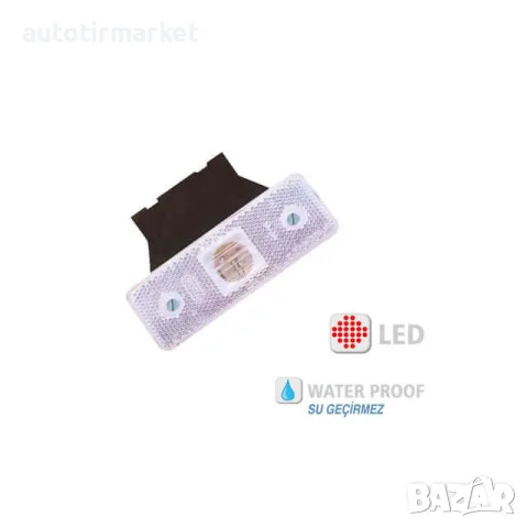 Бял LED висящ габарит – YÜCEPLAST YP-24