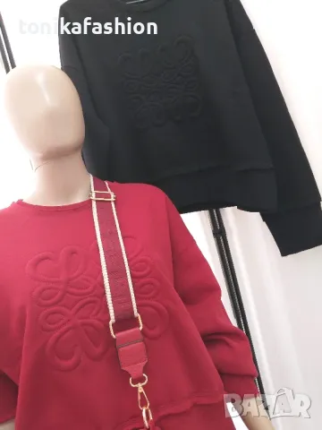 Овърсайз суитшърт с лого, снимка 6 - Суичъри - 49259915