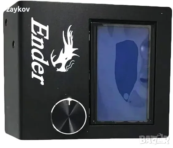 LCD екран на 3D принтер 12864 с метална опорна плоча за серия Ender 3