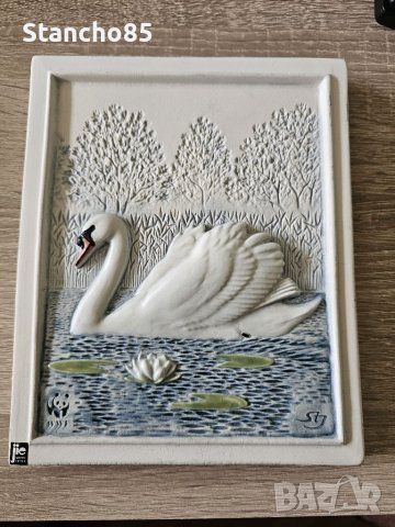 Jie керамика лебед, снимка 1 - Други - 41488886