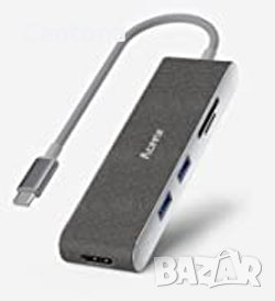 Aceele USB C хъб, 5 в 1  HDMI, 2xUSB 3.0, SD TF четец - дизайнерска версия, снимка 7 - Друга електроника - 40089165