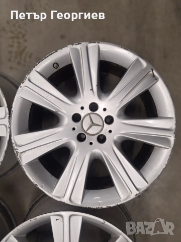 ОРИГИНАЛНИ АЛУМИНИЕВИ ДЖАНТИ МЕРЦЕДЕС S КЛАСА W222 СПОРТ ПАКЕТ-5x112х66.6-19цола, снимка 5 - Гуми и джанти - 52839958