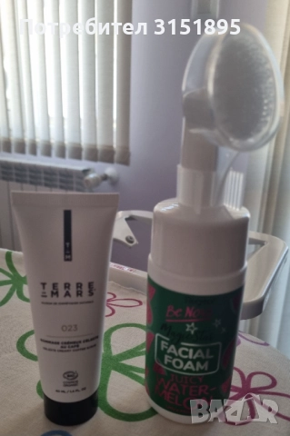 Ексфолиант за лице и измивна пяна за лице