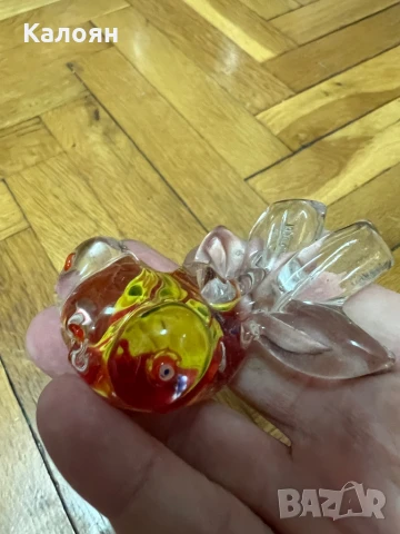 Рибка декоративна стъклена , снимка 8 - Декорация за дома - 50569995