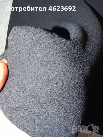 ZARA черна блуза, снимка 3 - Блузи с дълъг ръкав и пуловери - 52663970