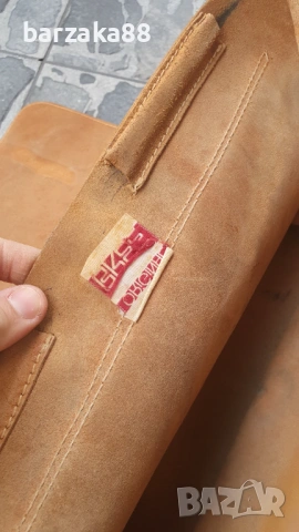 Стара кожена чанта, снимка 11 - Чанти - 53375840