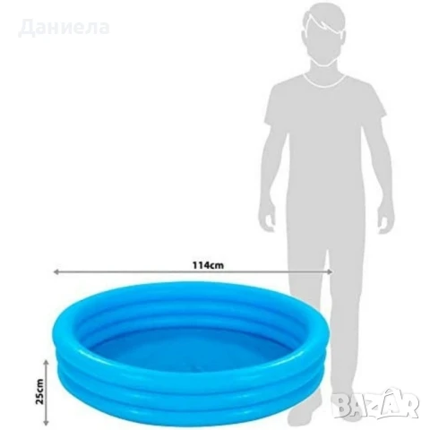 Детски надуваем басейн I n t e x 58426NP насладете се на летното забавление, снимка 5 - Басейни и аксесоари - 50581064