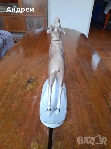 Стара Порцеланова фигурка Елен, снимка 4 - Други ценни предмети - 51868864