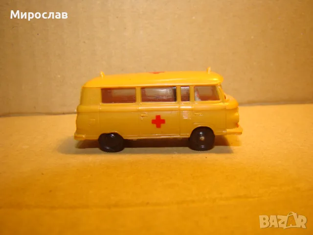 H0 1/87 BARKAS БАРКАС ЛИНЕЙКА МОДЕЛ КОЛИЧКА ИГРАЧКА, снимка 3 - Колекции - 48996874