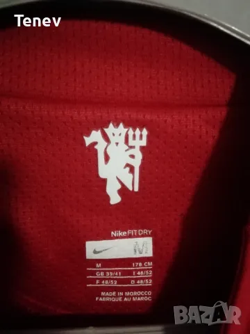 Manchester United Nike 2007/2008/2009 оригинална тениска фланелка Манчестър Юнайтед размер М, снимка 7 - Тениски - 48621876
