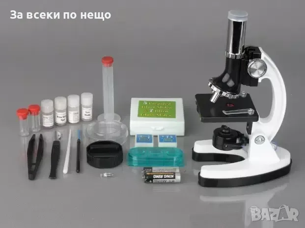 Комплект биологичен детски микроскоп, снимка 5 - Образователни игри - 48807683