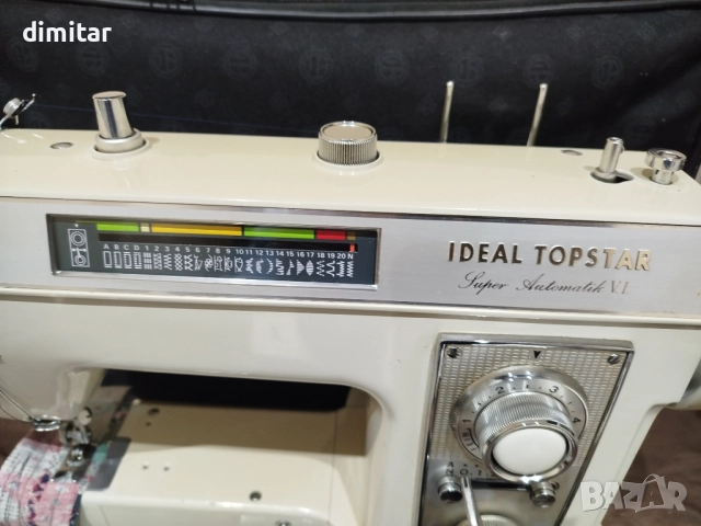 Метална шевна машина IDEAL TOPSTAR , снимка 8 - Шевни машини - 52904710