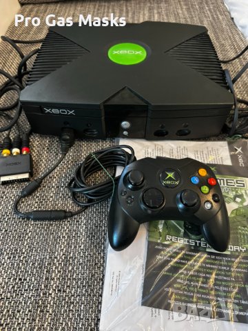 XBOX  с джойстик, кабели и кутия само за 150 лв , снимка 3 - Xbox конзоли - 41512020