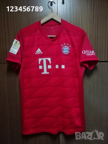 Bayern Munich Lewandowski Adidas оригинална тениска фланелка Байерн Мюнхен Левандовски размер L, снимка 2 - Тениски - 51488966
