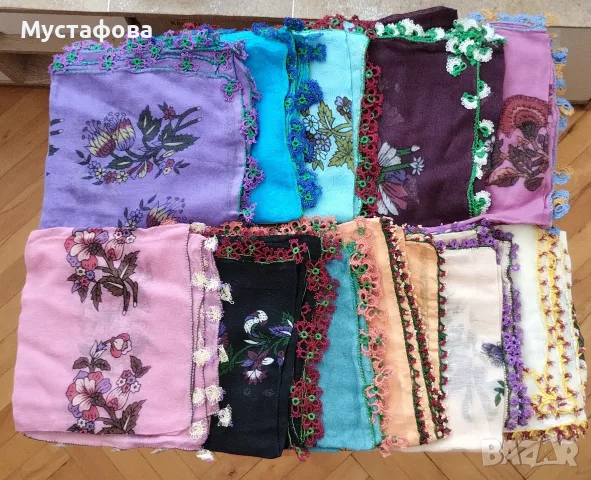 Памучни забратки с дантела.